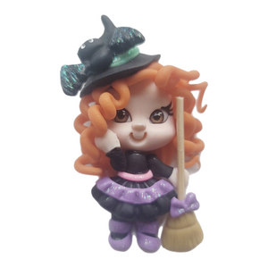 588 Witch Samantha Clay Doll for Bow-Center, Jewelry Charms, Accessories, and More