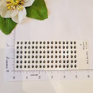 Adhesive Resin Eyes for Clays Multicolor V.A. 0026 (SM) 48 Pairs(P)