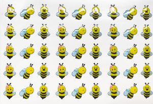 Adhesive Resin Cute Bee (P) MNC 20mm (H) 45 Units