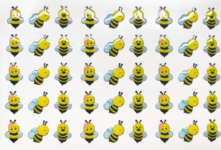 Adhesive Resin Cute Bee (M) MNC 28mm (H) 28 units