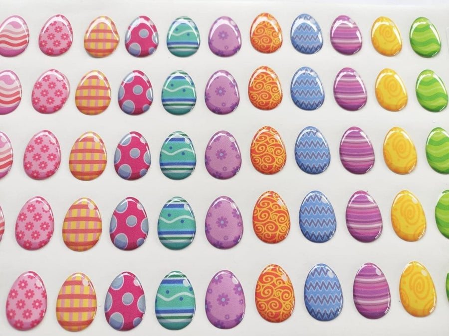 Adhesive Resin Easter Eggs (P) MNC 78 Units