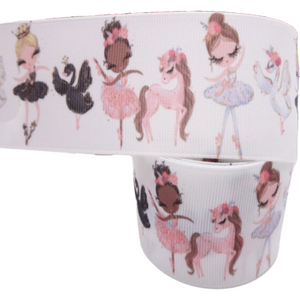 Ballerina Grosgrain Ribbon - 1 1/2" (38mm) - Sold by the Yard