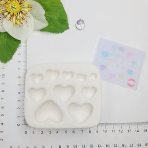 Loving Hearts Kit Silicone Mold ADC