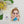 Load image into Gallery viewer, 248 Holy Mary 1  Clay Doll for Bow-Center, Jewelry Charms, Accessories, and More
