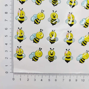 Adhesive Resin Cute Bee (P) MNC 20mm (H) 45 Units