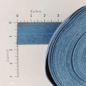 Real Denim Ribbon - Sold by the Yard