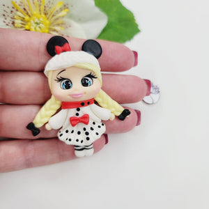 039 Aspen Clay Doll for Bow-Center, Jewelry Charms, Accessories, and More