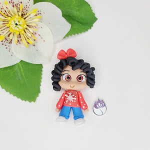 017 Amara Clay Doll for Bow-Center, Jewelry Charms, Accessories, and More