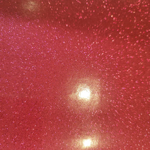 Fuschia Glitter Faux Leather Printed Vinyl Sheet