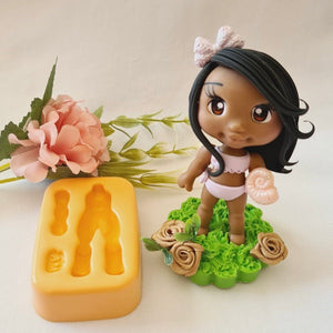 MD #93 Uni Cake top Body Silicone Mold