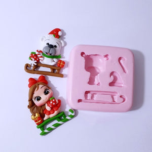 Xmas Creations Silicone Mold KKA #44