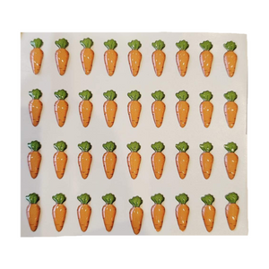 Adhesive Resin Carrots for Clays V.A. Multicolor (SM) 36 Pairs(P)