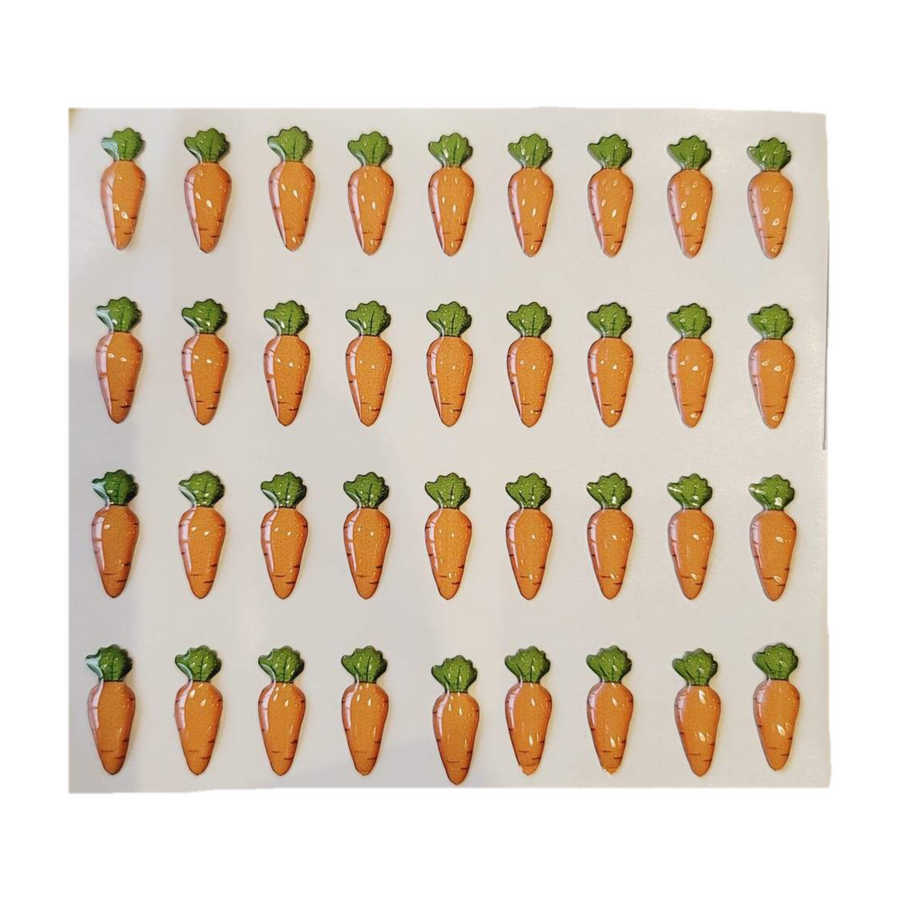 Adhesive Resin Carrots for Clays V.A. Multicolor (SM) 36 Pairs(P)