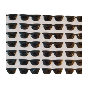 Adhesive Resin Sunglasses for Clays ADD 3.25 cm 35 Units