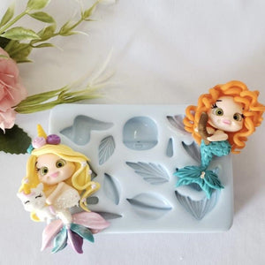 AJ #13 Enchanted Mermaid Silicone Mold