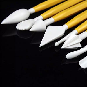 Plastic Clay Sculpting Set Tool kit (8 pcs)