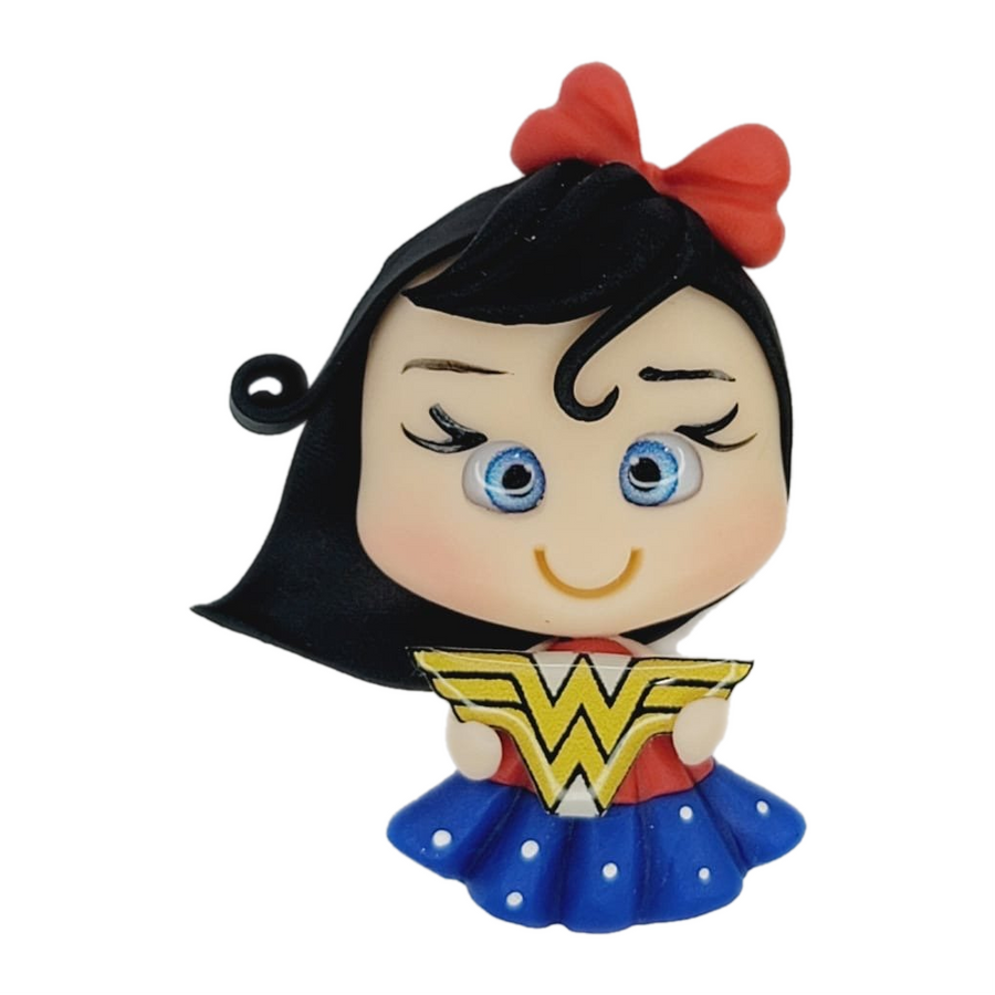 594 Maravilhosa Clay Doll for Bow-Center, Jewelry Charms, Accessories, and More