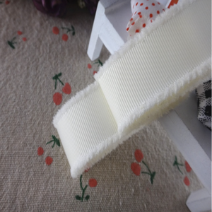 Burr Edge Grosgrain Ribbon - Sold by the Yard