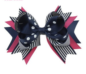 Fashion Hair-Bow with Clip