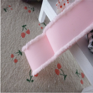 Burr Edge Grosgrain Ribbon - Sold by the Yard