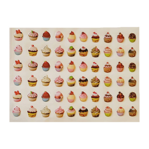 Adhesive Resin Cupcakes (M) MNC 509 12mm 60 Units