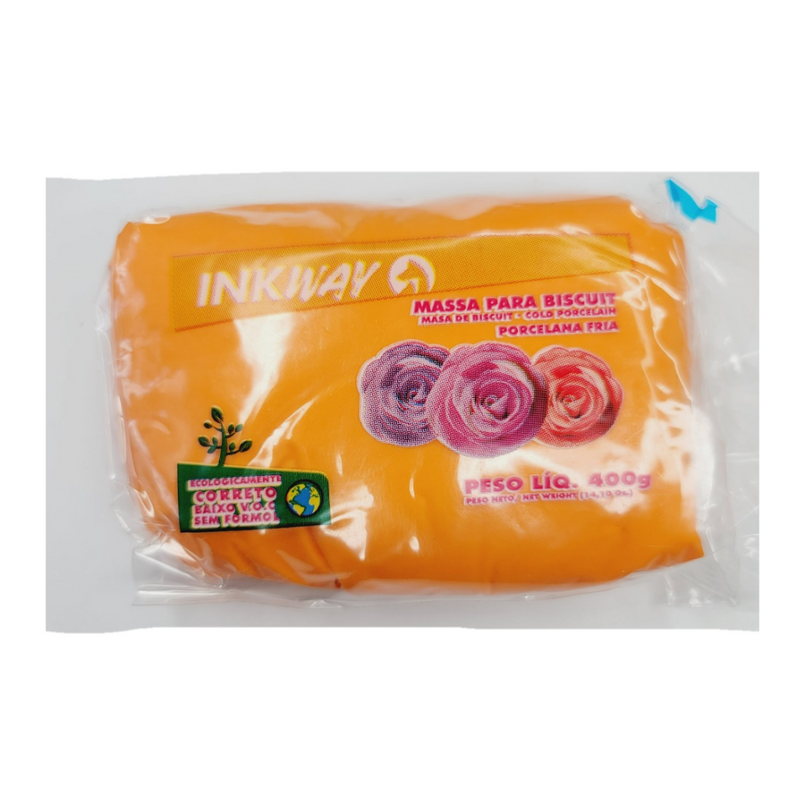 Orange Air Dry Clay Dough Orange (400g/14oz)
