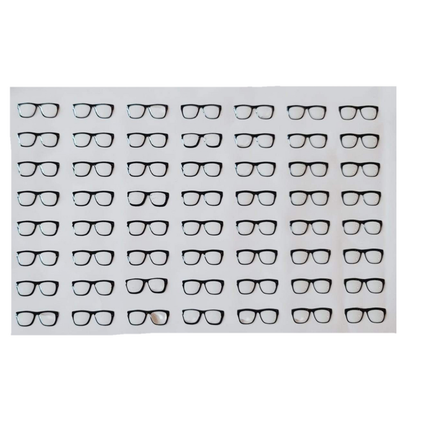 Adhesive Resin Eye Glasses for Clays MNC 525 2.2cm 56Units