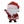 Load image into Gallery viewer, Santa Double Acrylic Apliques
